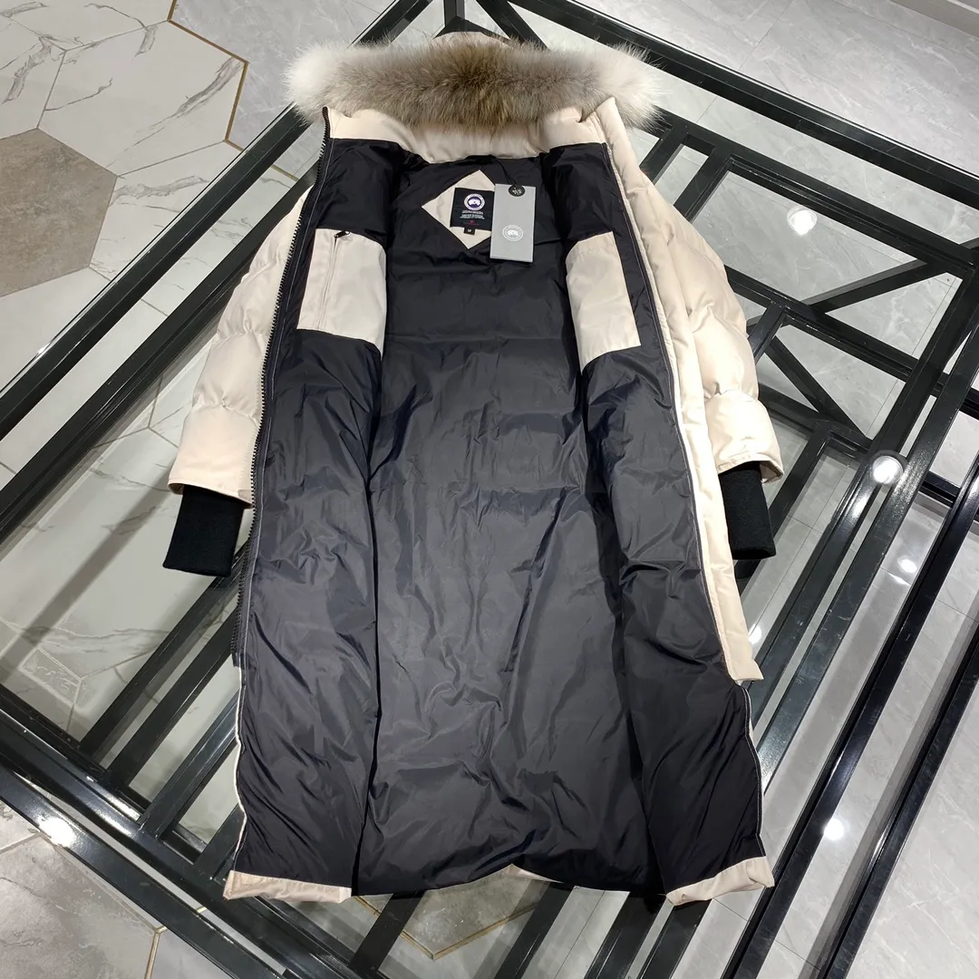 P860 🇨🇦Top original Big Goose 22 parkas - off-white hanging tile display picture🇨🇦